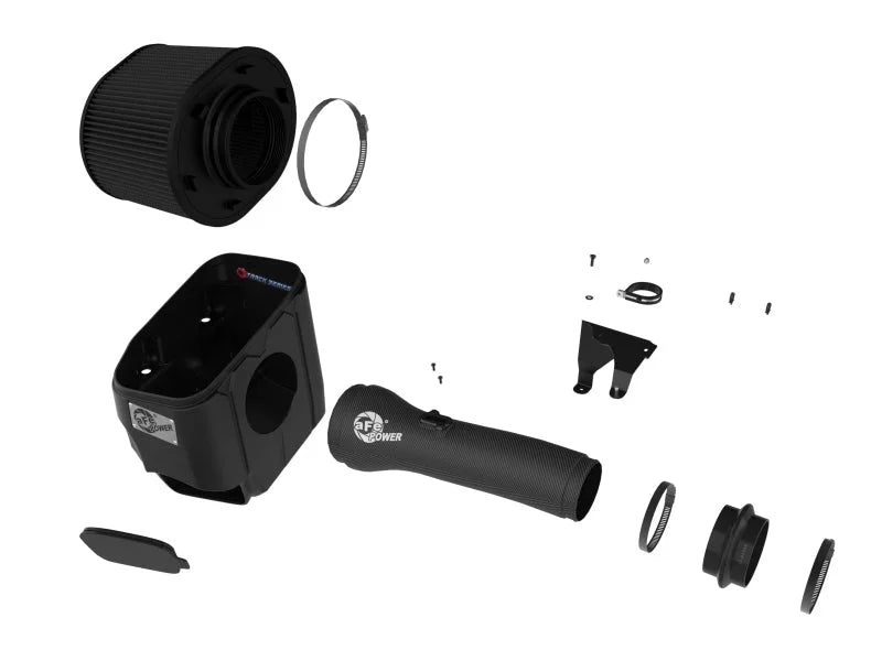 aFe 2025+ Dodge Ram 1500 RHO Track Series Carbon Fiber Cold Air Intake System w/ Blk Pro 5R Filter - Additional View 8