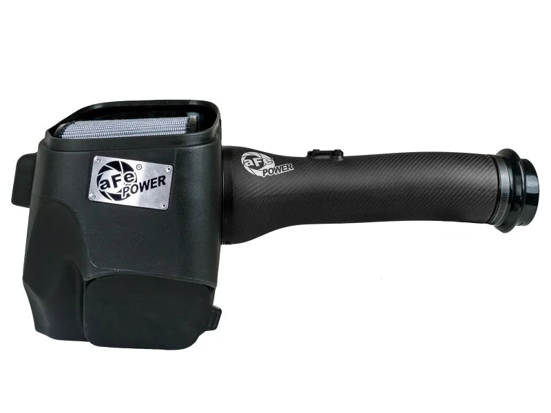 aFe 2025+ Dodge Ram 1500 RHO Track Series Carbon Fiber Cold Air Intake System w/ Pro Dry S - Back View