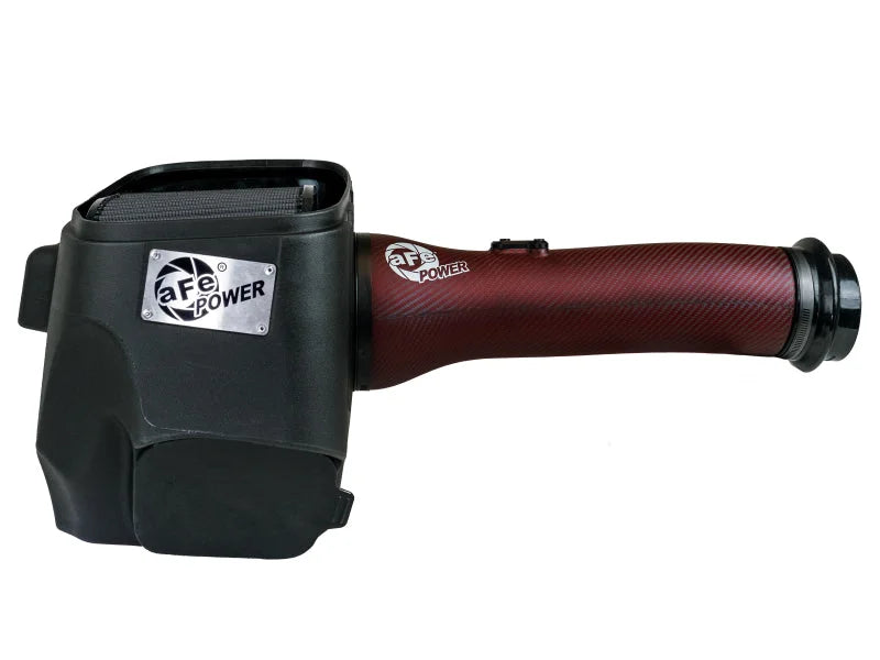 aFe 2025+ Dodge Ram 1500 RHO Track Series Red Kevlar Cold Air Intake System w/ Blk Pro 5R Filter - Additional View 5