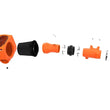 Load image into Gallery viewer, aFe 2025 RAM 1500 L6-3.0L (tt) Momentum GT Orange Edition Air Intake w/ Blk Pro 5R Filter (MOQ 12) - Additional View 7