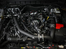 Load image into Gallery viewer, aFe 21-22 Ford Bronco V6-2.7Ltt BladeRunner Alum Hot Charge Pipe - Black - Side View