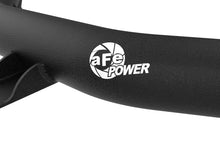 Load image into Gallery viewer, aFe 21-22 Ford Bronco V6-2.7Ltt BladeRunner Alum Hot Charge Pipe - Black - Back View