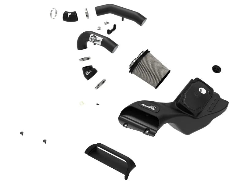 aFe 21-22 Ford F-150 Raptor V6-3.5L(tt) Momentum XP Cold Air Intake System Blk w/ Pro Dry S Filter - Additional View 10