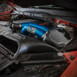 Load image into Gallery viewer, aFe 21-22 Ford F-150 Raptor V6-3.5L(tt) Momentum XP Cold Air Intake System Blue w/ Pro Dry S Filter - Side View