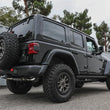 Load image into Gallery viewer, aFe 21-22 Jeep Wrangler JL Vulcan Series Stainless Steel Cat-Back Exhaust System - Side View