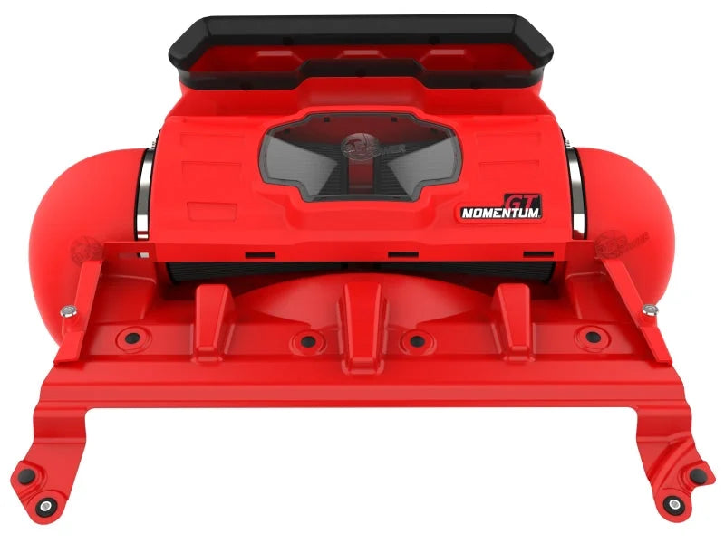 aFe 21-23 Dodge RAM 1500 TRX V8-6.2L Momentum GT Intake- Red - Installation View