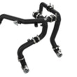Load image into Gallery viewer, aFe 21-23 Ford Bronco V6-2.7Ltt BladeRunner Alum Hot &amp; Cold Charge Pipe Kit - Black - Main Product View