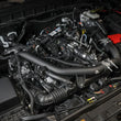 Load image into Gallery viewer, aFe 21-23 Ford Bronco V6-2.7Ltt BladeRunner Alum Hot &amp; Cold Charge Pipe Kit - Black - Side View