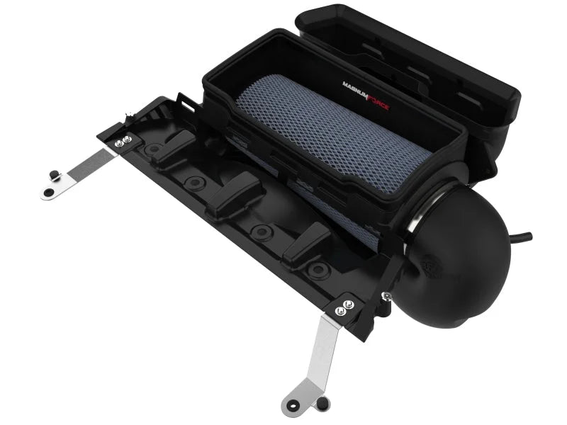 aFe 21-23 RAM 1500 TRX V8-6.2L SC Magnum FORCE Stage2 Cold Air Intake System w/Pro 5R - Back View