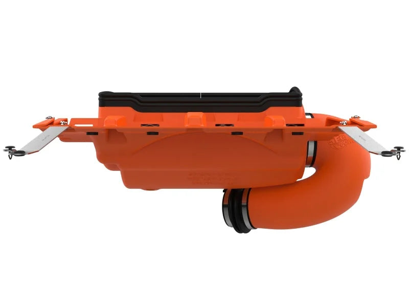 aFe 21-23 RAM 1500 TRX V8-6.2L SC Magnum FORCE Stage2 Orange Edition Cold Air Intake System w/Pro 5R - Additional View 9