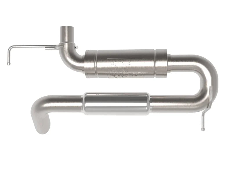 aFe 21-24 Ford Bronco Apollo GT Series 3 IN 409 Stainless Steel Hi-Tuck Axle-Back Exhaust - Installation View