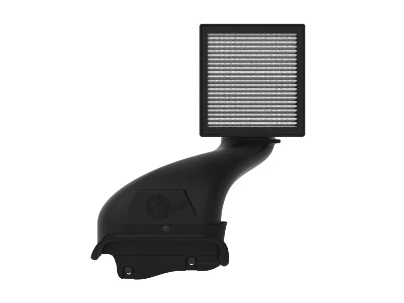 aFe 21-24 Ford F-150 V6/V8 Dynamic Air Scoop w/ Pro DRY S Filter (D.A.S. PLUS) - Side View