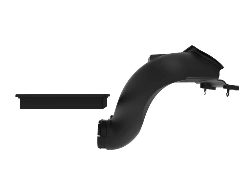 aFe 21-24 Ford F-150 V6/V8 Dynamic Air Scoop w/ Pro DRY S Filter (D.A.S. PLUS) - Additional View 5