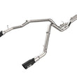 Load image into Gallery viewer, aFe 21-24 Ford F-150 Vulcan Series 3 IN to 3-1/2 IN Stainless Steel Cat-Back Exhaust System - Black - Main Product View
