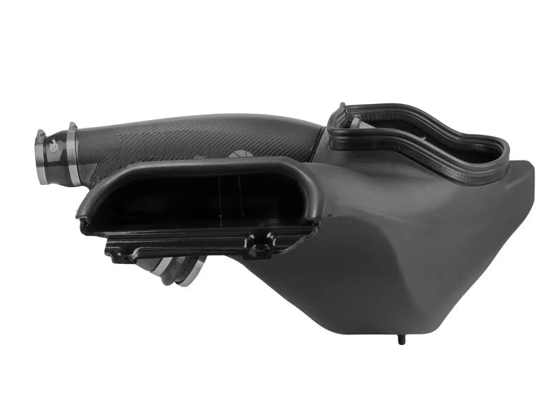 aFe 21-24 Ford F150 Raptor Track Series Carbon Fiber Cold Air Intake System w/ Pro DRY S Filter - Back View