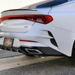 Load image into Gallery viewer, aFe 21-24 Kia K5 Takeda 2.5in 304 Stainless Steel Cat-Back Exhaust System - Back View