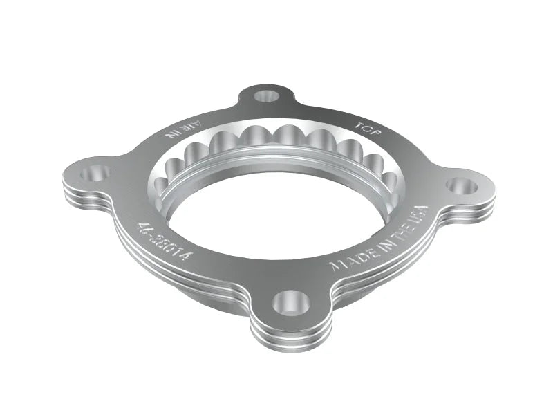 aFe 21-24 Lexus IS350 3.5L V6 Silver Bullet Throttle Body Spacer - Main Product View