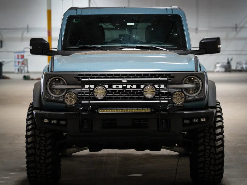 aFe 21-25 Ford Bronco Terra Guard Off-Bull Bar - Side View