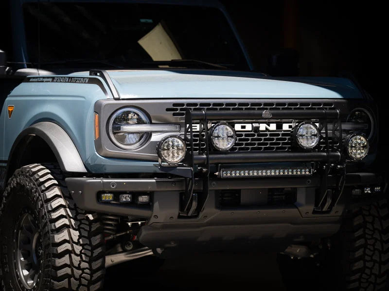 aFe 21-25 Ford Bronco Terra Guard Off-Bull Bar - Installation View