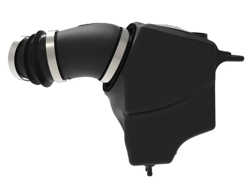 aFe 21 Jeep Wrangler 392 JL V8-6.4L Momentum GT Cold Air Intake System w/ Pro 5R Filter - Back View