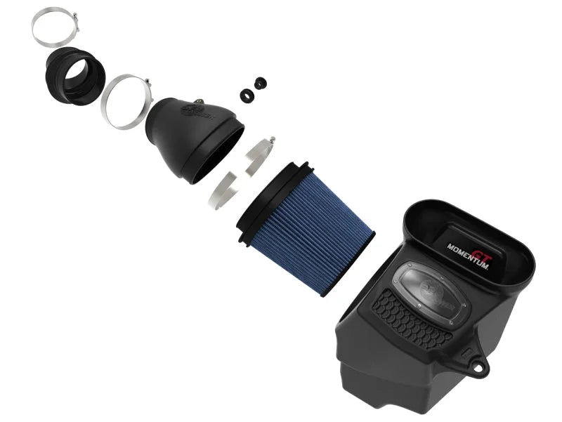 aFe 21 Jeep Wrangler 392 JL V8-6.4L Momentum GT Cold Air Intake System w/ Pro 5R Filter - Additional View 7