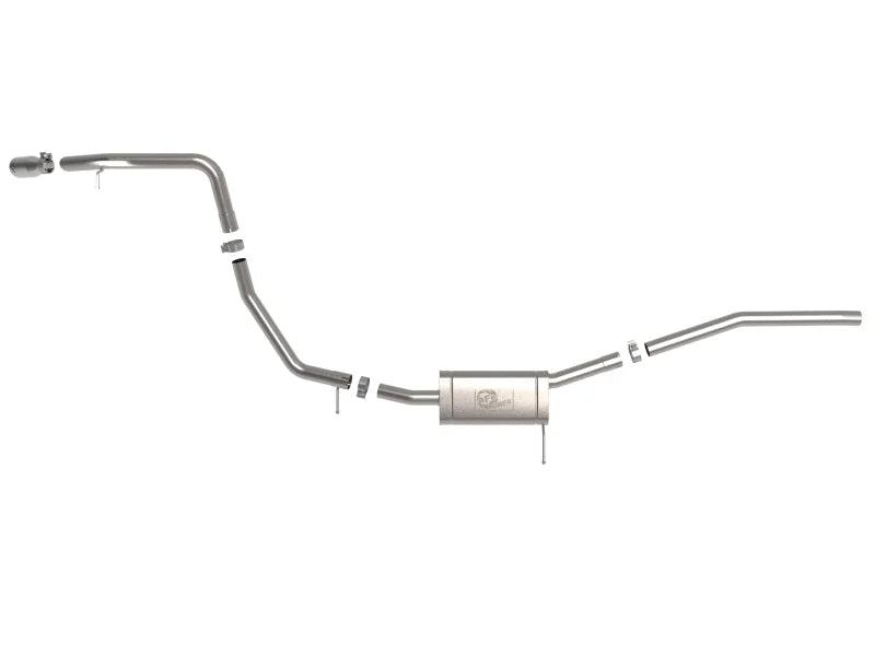 aFe 22-23 Ford Maverick EcoBoost L4 2.0L(t) Vulcan Series 2-1/2in 304 SS Cat-Back w/ Polished Tip - Additional View 6
