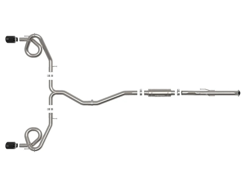 aFe 22-23 Honda Civic Si L4 1.5L (t) Takeda 2.5in to 3in 304 SS Cat-Back Exhaust w/ Black Tips - Additional View 6