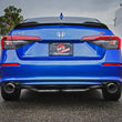 Load image into Gallery viewer, aFe 22-23 Honda Civic Si L4 1.5L (t) Takeda 2.5in to 3in 304 SS Cat-Back Exhaust w/ Polished Tips - Back View