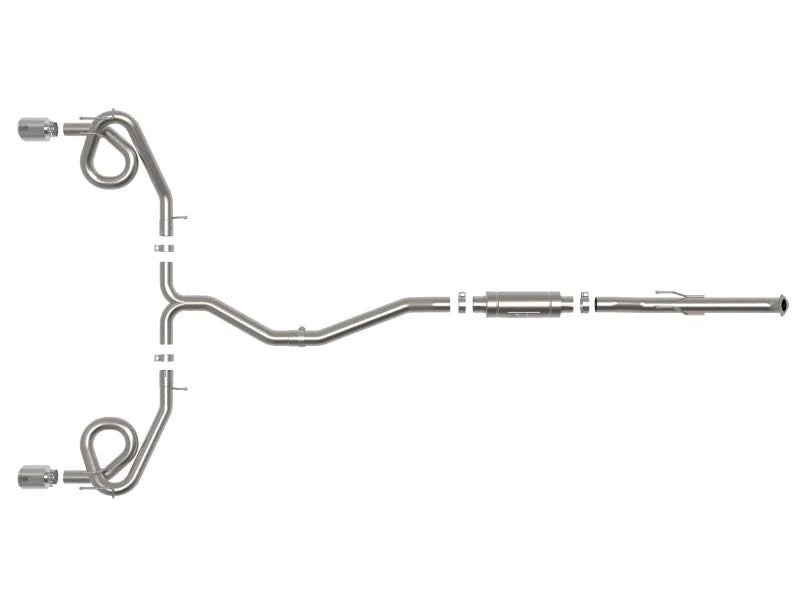 aFe 22-23 Honda Civic Si L4 1.5L (t) Takeda 2.5in to 3in 304 SS Cat-Back Exhaust w/ Polished Tips - Additional View 6