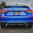 Load image into Gallery viewer, aFe 22-23 Honda Civic Si L4 1.5L (t) Takeda 2.5in to 3in 304 SS Cat-Back Exhaust w/Carbon Fiber Tips - Installation View