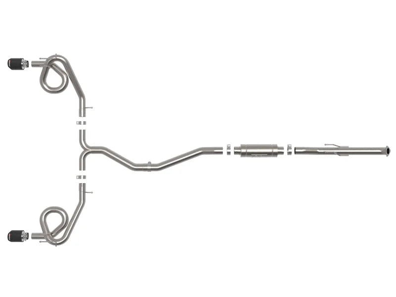 aFe 22-23 Honda Civic Si L4 1.5L (t) Takeda 2.5in to 3in 304 SS Cat-Back Exhaust w/Carbon Fiber Tips - Additional View 6