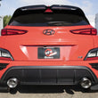Load image into Gallery viewer, aFe 22-23 Hyundai Kona N L4 2.0L (t) Takeda 3in 304 SS Axle-Back Exhaust System w/ Polished Tips - Side View