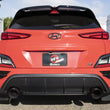 Load image into Gallery viewer, aFe 22-23 Hyundai Kona N L4 2.0L (t) Takeda 3in SS Axle-Back Exhaust System w/ Black Tips - Side View