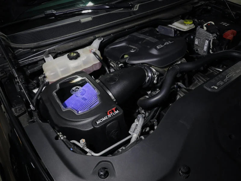 aFe 22-23 Jeep Grand Wagoneer (WS) V8-6.4L Momentum GT Cold Air Intake System w/ Pro 5R Filter - Side View