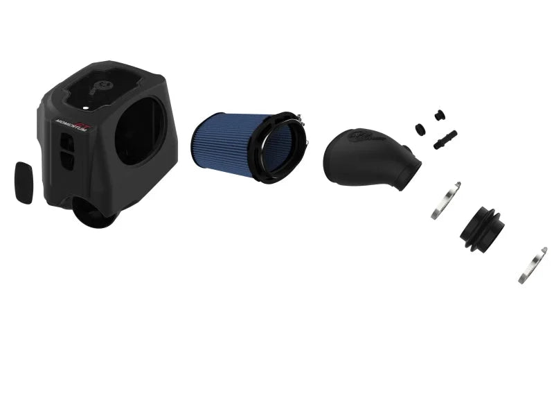 aFe 22-23 Jeep Grand Wagoneer (WS) V8-6.4L Momentum GT Cold Air Intake System w/ Pro 5R Filter - Back View