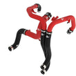 Load image into Gallery viewer, aFe 22-24 Ford Bronco Raptor BladeRunner Aluminum Hot and Cold Charge Pipe Kit Red - Main Product View