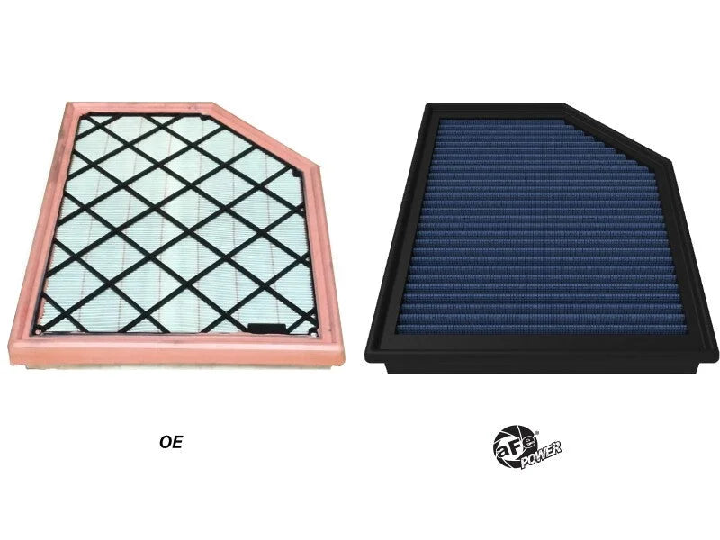 aFe 22-24 Ford Bronco Raptor V6-3.0L (tt) Magnum FLOW OE Replacement Pro 5R Air Filter - Additional View 5