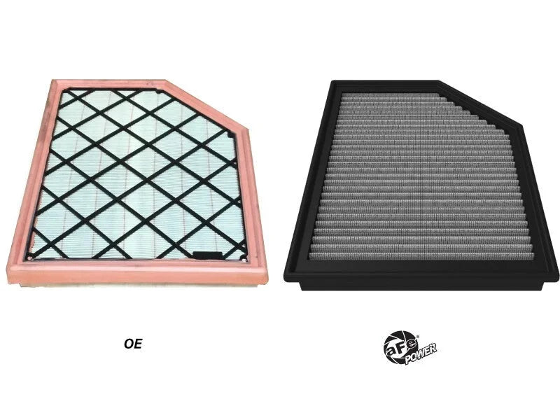 aFe 22-24 Ford Bronco Raptor V6-3.0L (tt) Magnum FLOW OE Replacement Pro DRY S Air Filter - Additional View 6