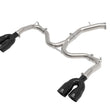 Load image into Gallery viewer, aFe 22-24 Kia Forte GT 1.6L 3in-2.5in 304 Stainless Steel Axle-Back Exhaust w/ Black Tips - Main Product View