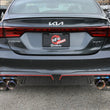Load image into Gallery viewer, aFe 22-24 Kia Forte GT 1.6L 3in-2.5in 304 Stainless Steel Axle-Back Exhaust w/ Blue Flame Tips - Side View