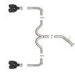 Load image into Gallery viewer, aFe 22-24 Kia Forte GT 1.6L 3in-2.5in 304 Stainless Steel Axle-Back Exhaust w/ Carbon Fiber Tips - Additional View 5