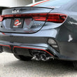 Load image into Gallery viewer, aFe 22-24 Kia Forte GT 1.6L 3in-2.5in 304 Stainless Steel Axle-Back Exhaust w/ Polished Tips - Back View