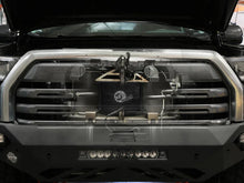 Load image into Gallery viewer, aFe 22-24 Toyota Tundra BladeRunner Transmission Oil Cooler Kit - Side View