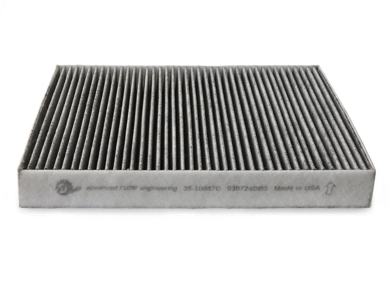 aFe 22-24 Toyota Tundra V6 3.4L Carbon Cabin Air Filter - Back View