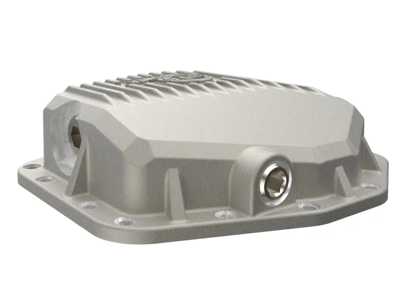 aFe 22-25 Ford Bronco Raptor V6 Rear Diff Cover - Raw w/ Machined Fins - Additional View 7