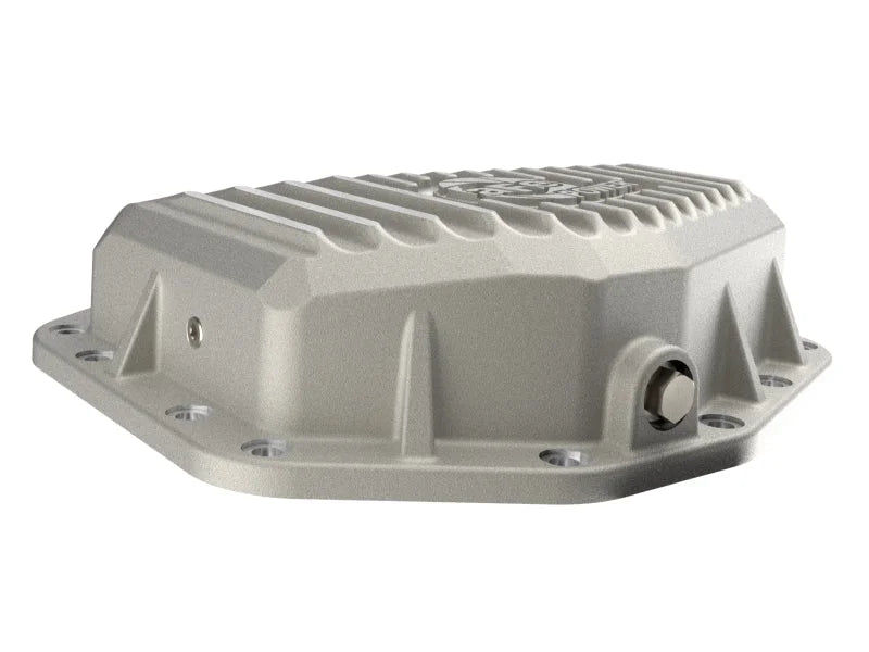 aFe 22-25 Ford Bronco Raptor V6 Rear Diff Cover - Raw w/ Machined Fins - Additional View 8
