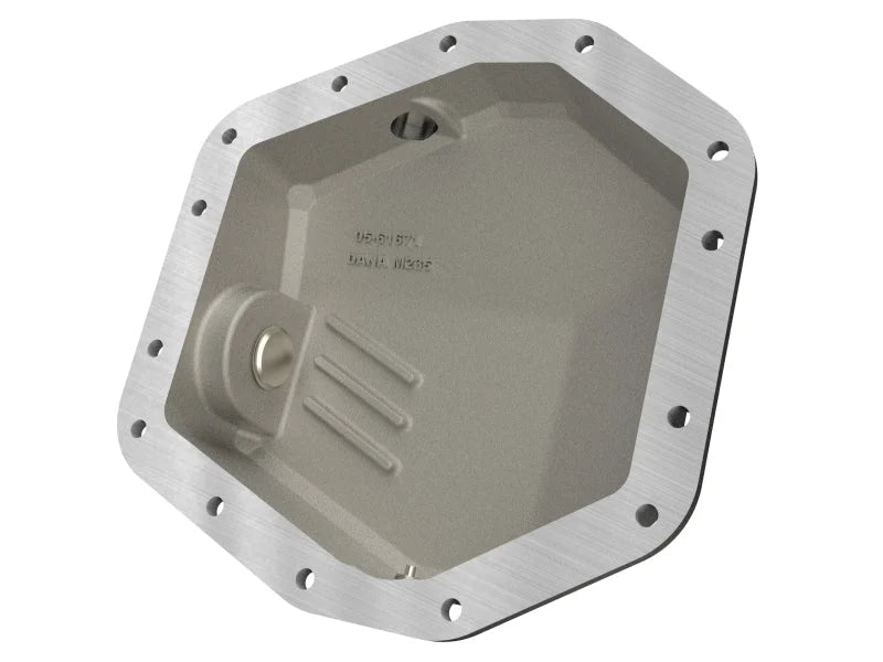 aFe 22-25 Ford Bronco Raptor V6 Rear Diff Cover - Raw w/ Machined Fins - Additional View 9