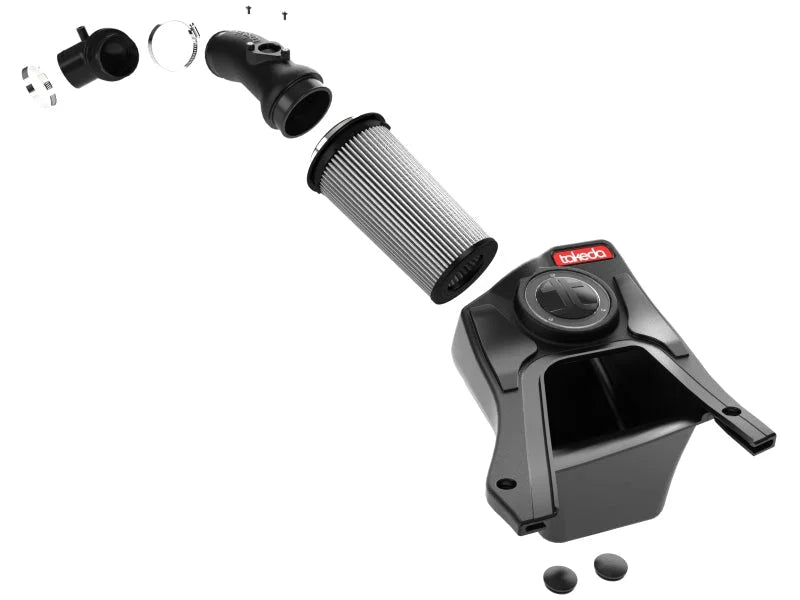 aFe 22-25 Honda Civic (2.0L L4) Takeda Momentum Cold Air Intake System W/ Pro DRY S Filter - Side View