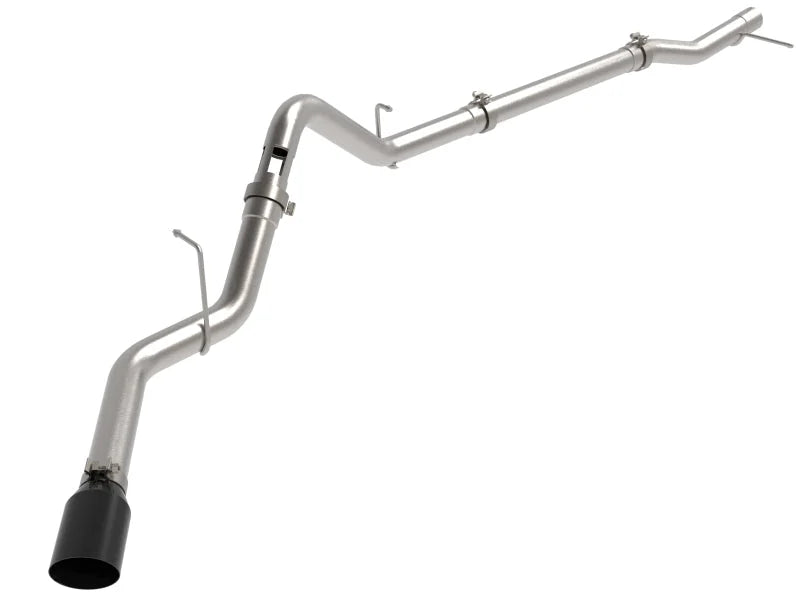 aFe 23-23 GM Trucks L6-3.0L (td) LZ0 Large Bore-HD 3 IN 409 SS Back Exhaust System w/Black Tip - Main Product View