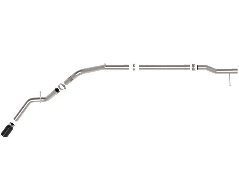 aFe 23-23 GM Trucks L6-3.0L (td) LZ0 Large Bore-HD 3 IN 409 SS Back Exhaust System w/Black Tip - Additional View 7